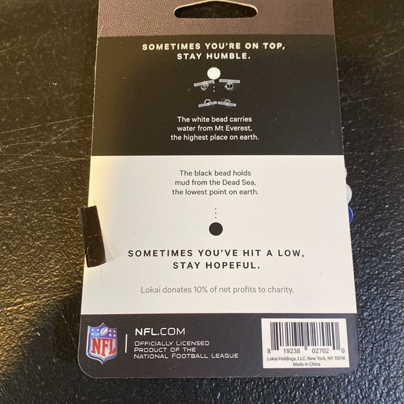 Lokai Jewelry New Lokai Nfl Dallas Cowboys Bracelets With Charm